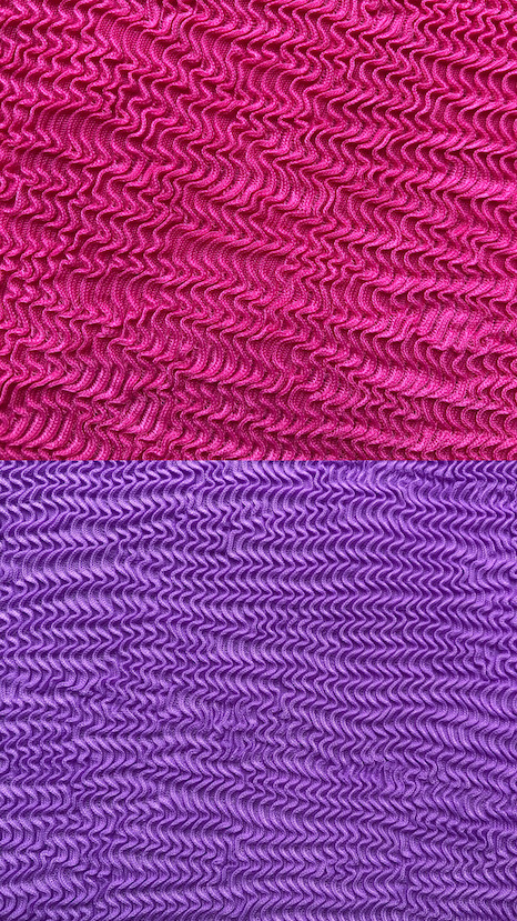 Fuchsia Berry/ Lilac in Crinkle
